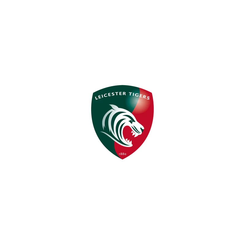 Leicester Tigers Rugby Club Official Logo Shield with Tiger Emblem Coffee Mug