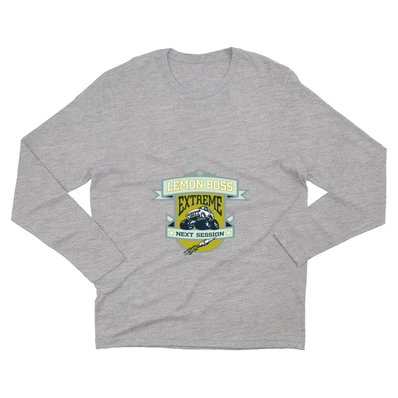 Session Extrême Lemon Boss Homme Manches Longues T-Shirt