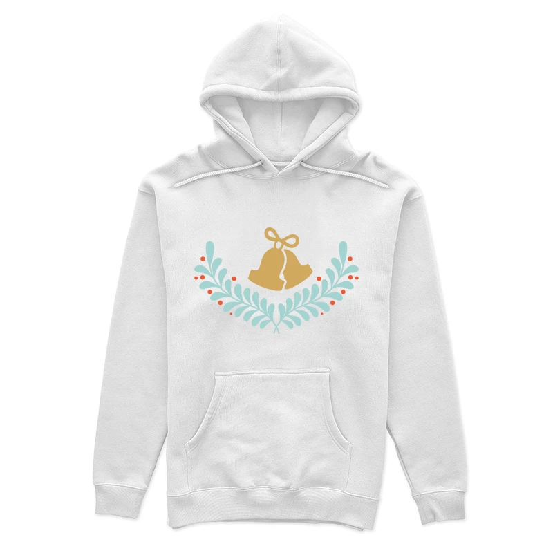 Cloche dorée avec guirlande décorative Femme Sweat à capuche