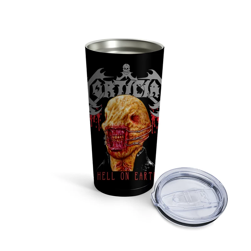 Mortician Hell On Earth Travel Mug