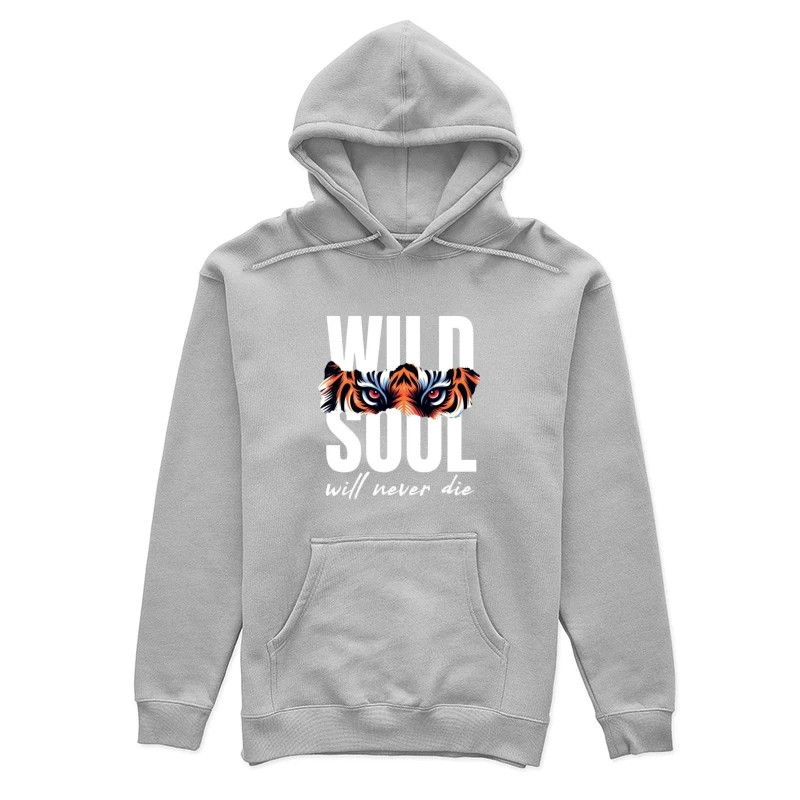 Wild Soul Inspiration with Tiger Art Female Pullover Hoodie
