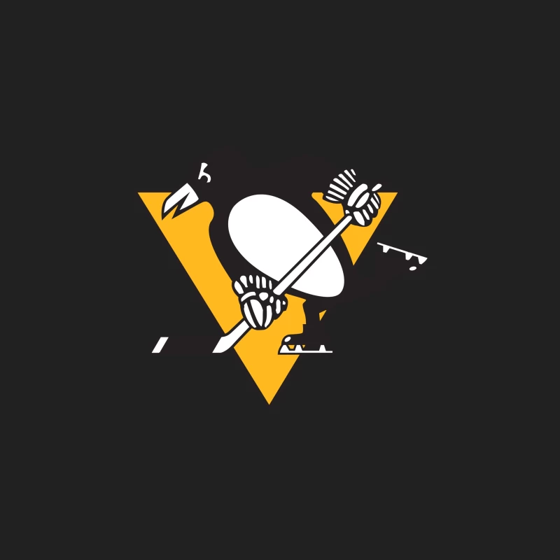 Pittsburgh Penguins NHL Hockey Team Logo Bucket Hat