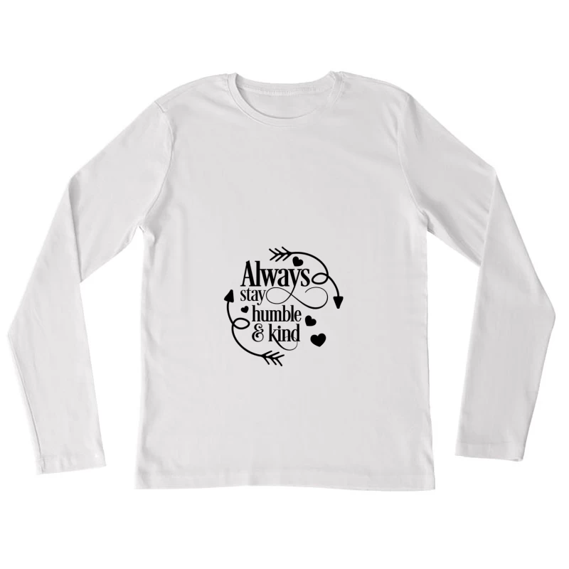 Symbole Ying Yang avec Chats Femme Manches Longues T-Shirt