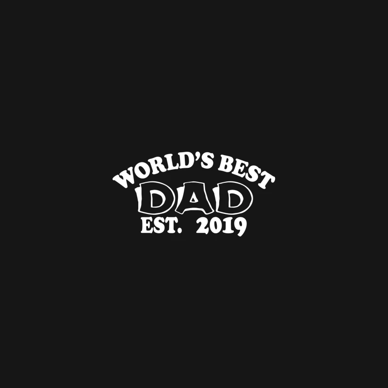 Meilleur Papa du Monde depuis 2019 Femme T-Shirt
