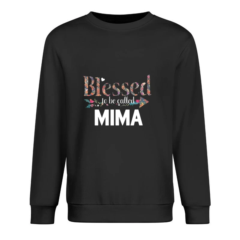 Design béni Mima Homme Sweat-shirt à enfiler