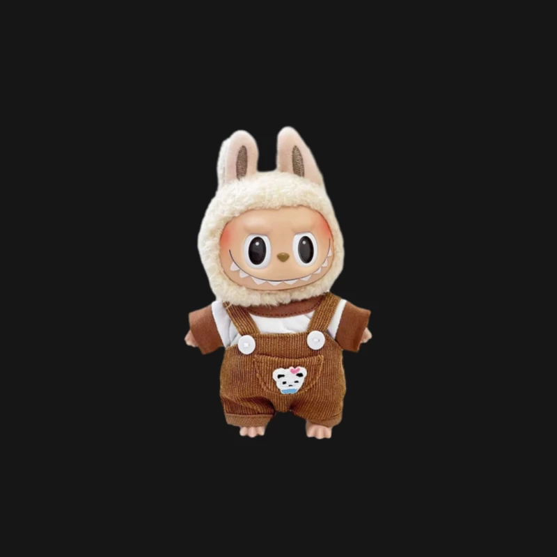 Kawaii Puppe in Hasenkostüm Herren Langarm T-Shirt