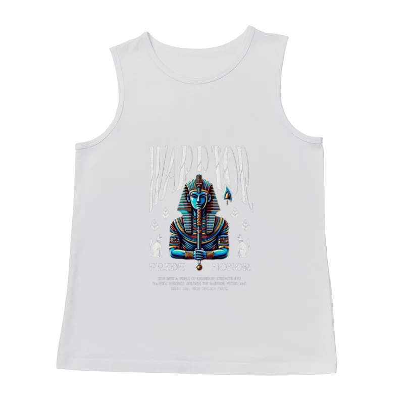 Majestic Egyptian Pharaoh - Pride and Honor Illustration Male Tank Top