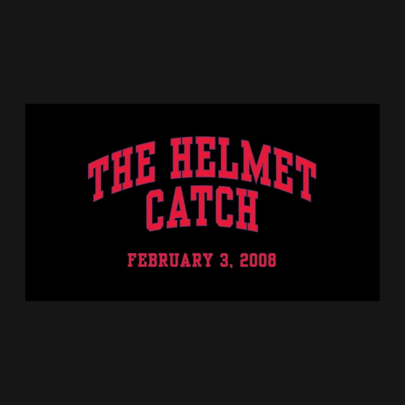 The Helmet Catch: Super Bowl Legacy from February 3, 2008 Desk Mat