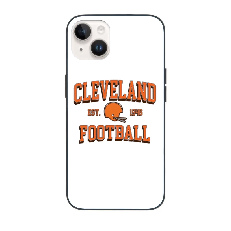 Cleveland Browns NFL Football Team Vintage Logo Est. 1946 iPhone Case