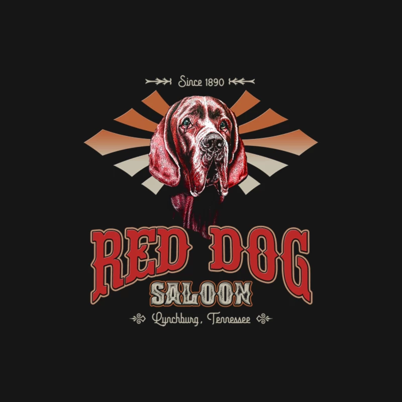 Red Dog Saloon Male Long Sleeve T-Shirt