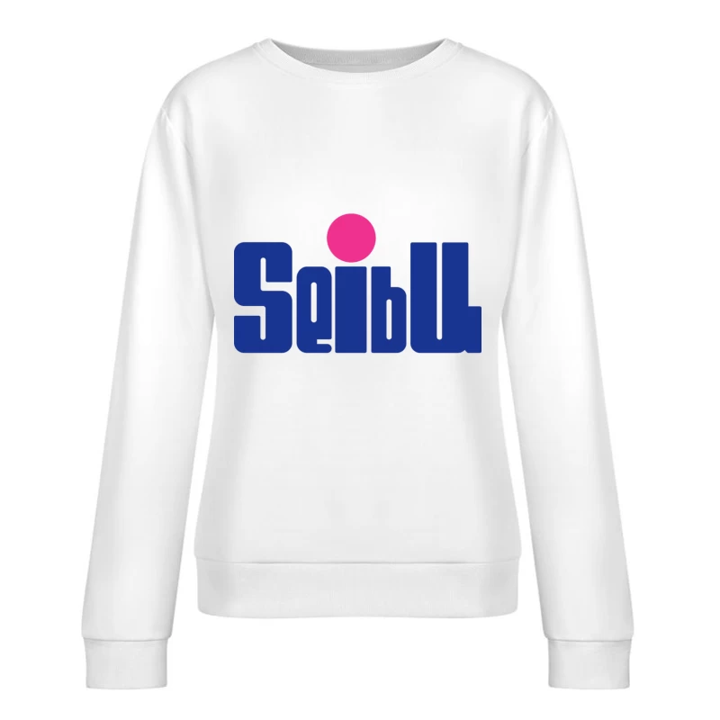 Seibu Kaihatsu (セイブ開発) Logo Female Pullover Sweatshirt