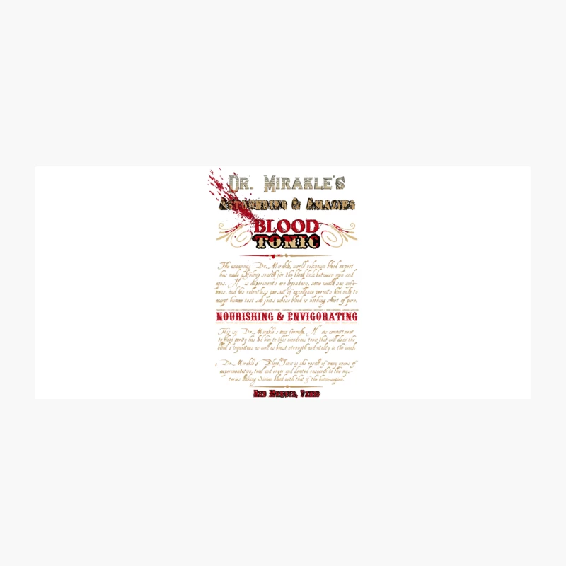 Dr Mirakle_s Blood Tonic Coffee Mug