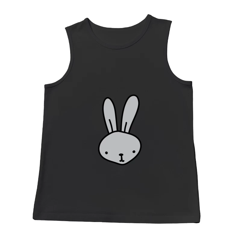 Illustration d'un lapin mignon Homme Débardeur
