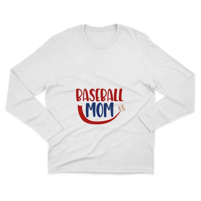 T-shirt Baseball pour Maman Homme Manches Longues T-Shirt