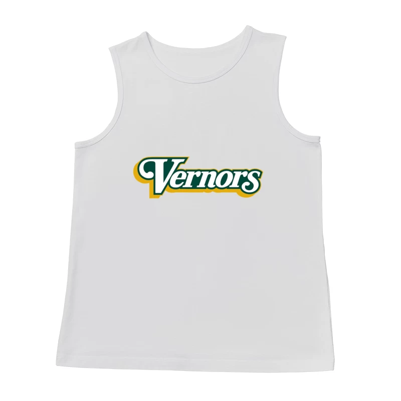 Vernors Ginger Ale Vintage Brand Logo Male Tank Top