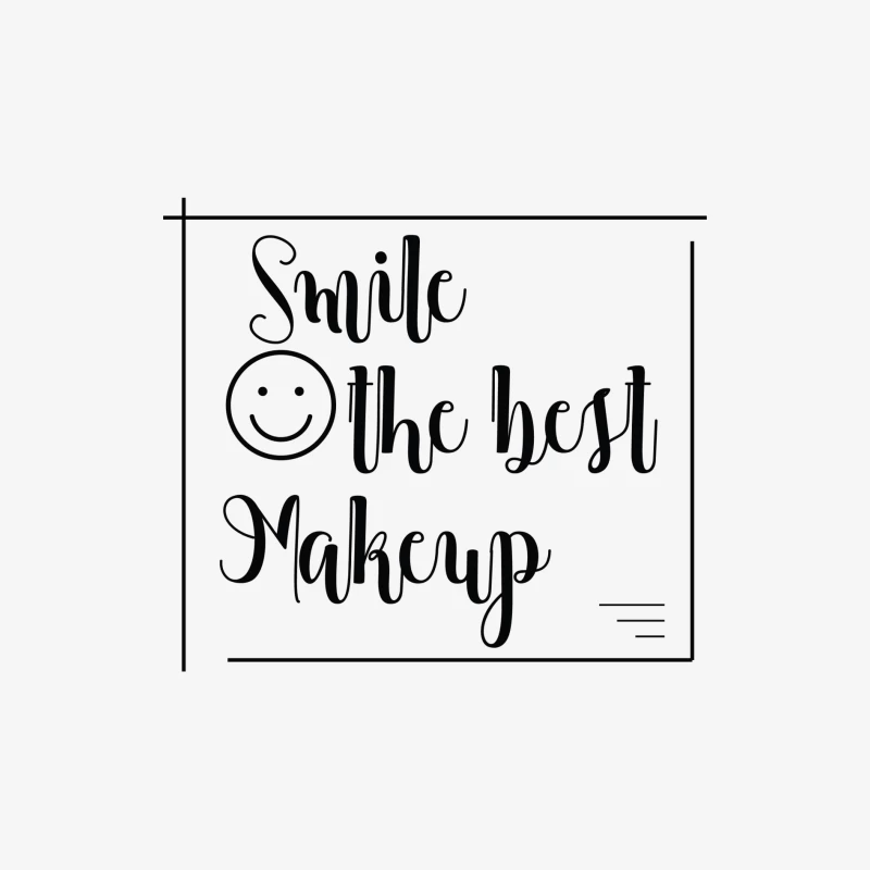 Sourire, le meilleur maquillage Homme Manches Longues T-Shirt