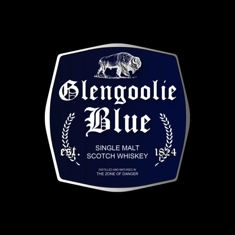 Glengoolie Blue Pin
