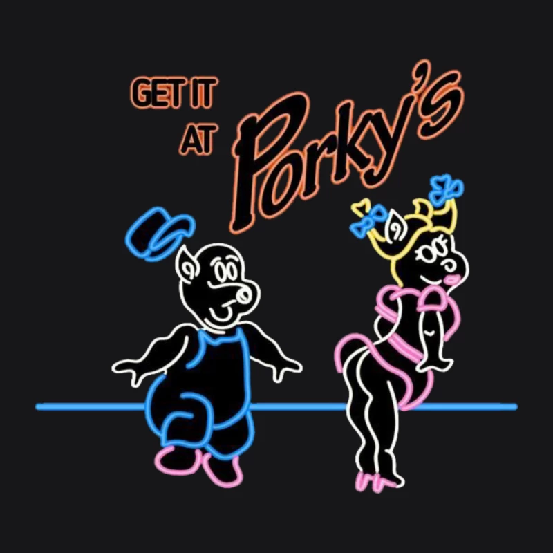 Porkys 6 Male Pullover Hoodie