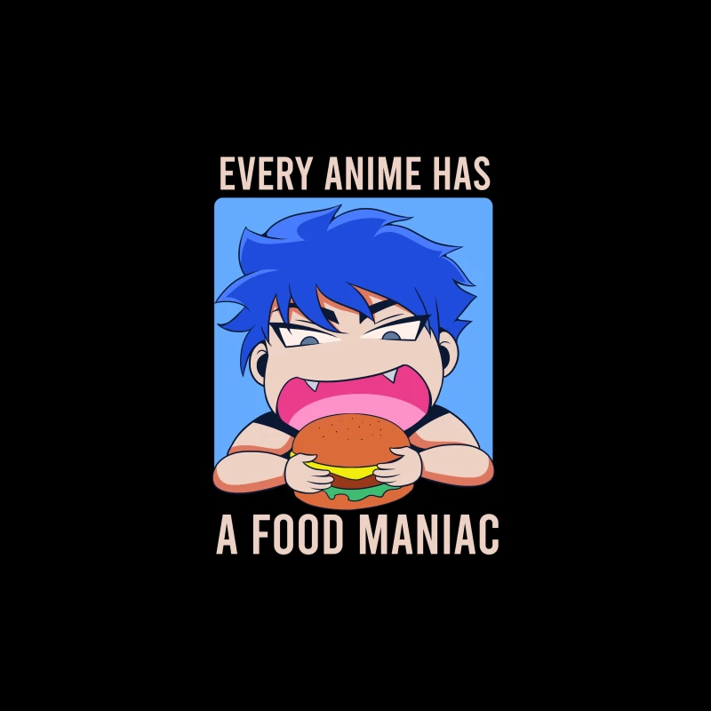 Food Maniac in Anime Travel Mug