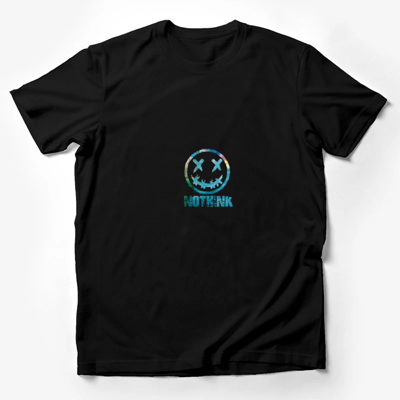 Sourire coloré avec texte Homme T-Shirt