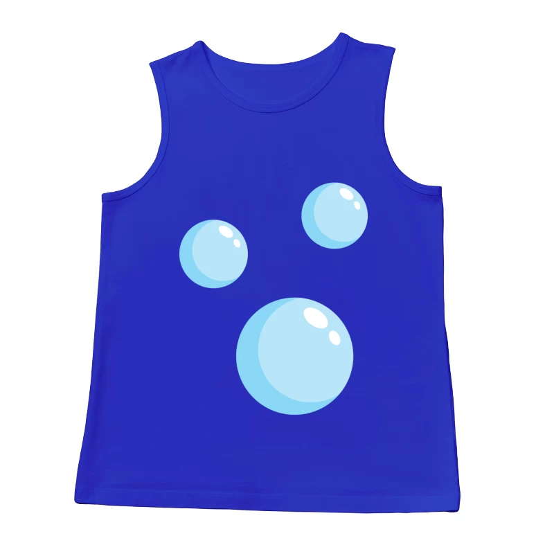 Bulles Bleues Légères Homme Débardeur