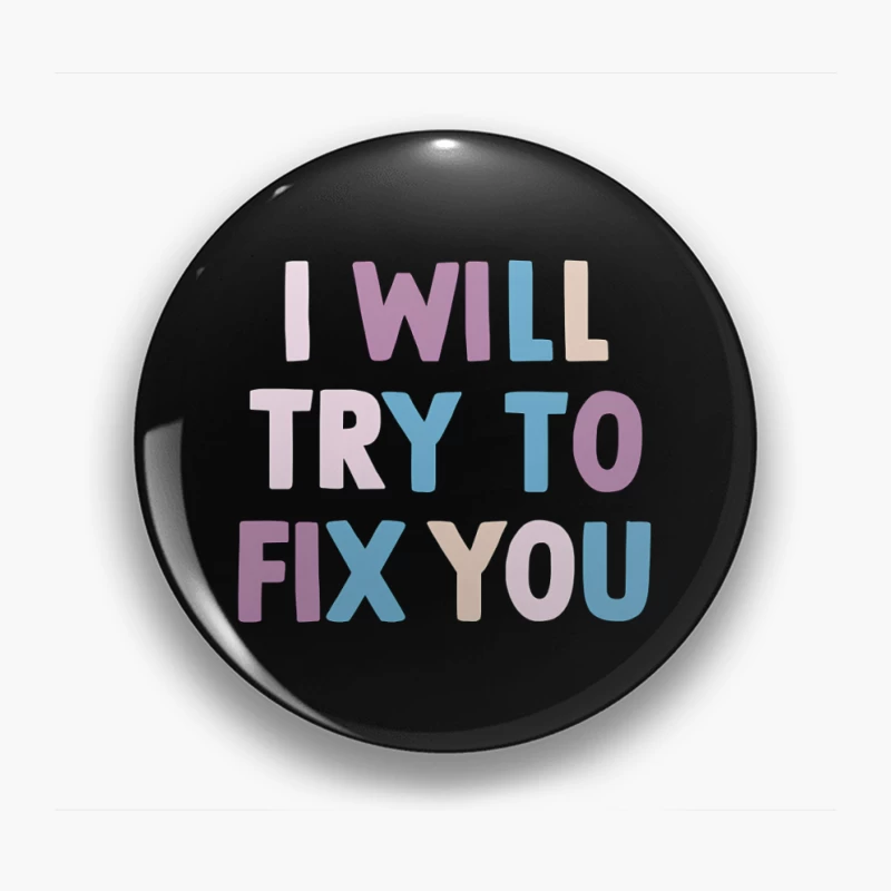 Coldplay Fix You Pin