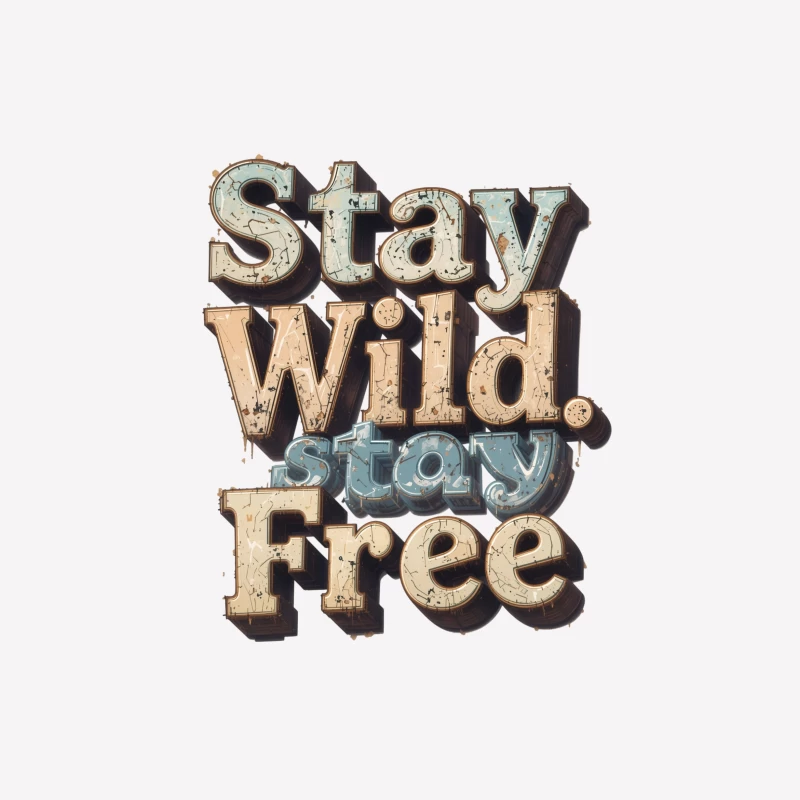 Stay Wild Inspiration Male T-Shirt