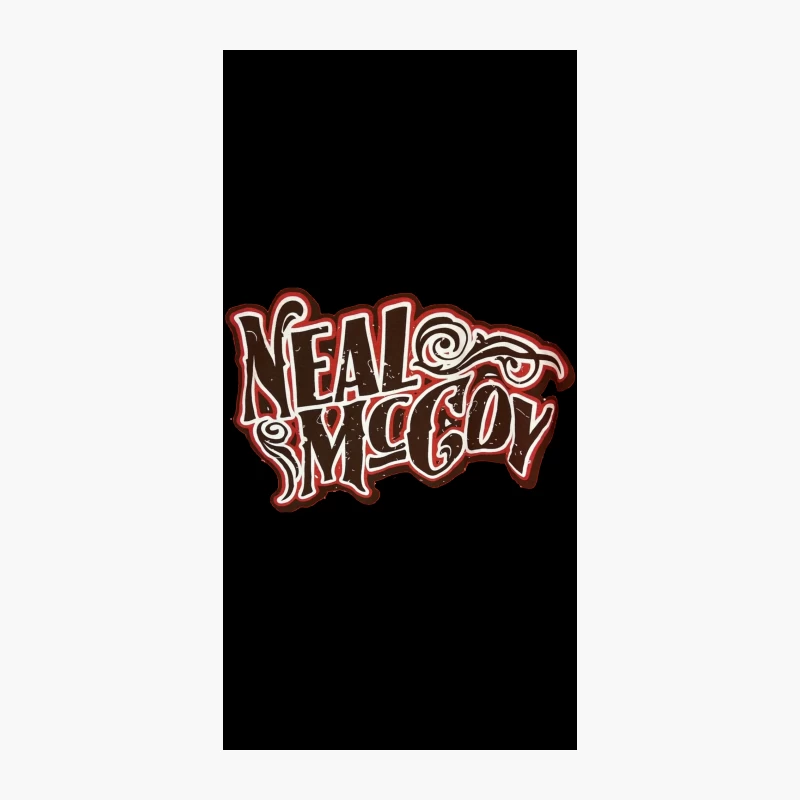 Neal Mc Coy Retro iPhone Case