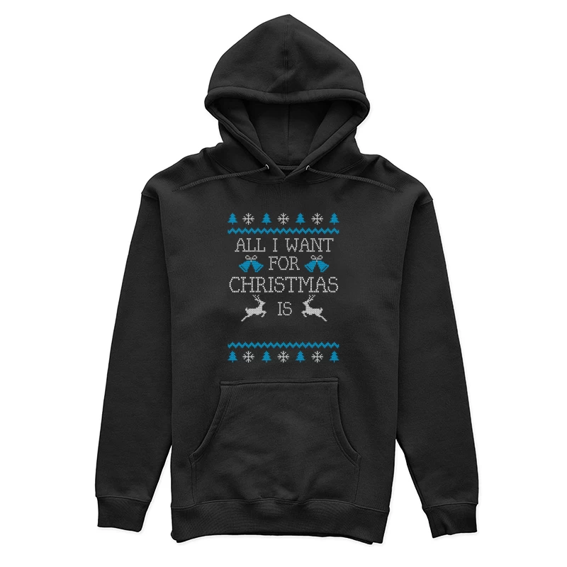 Motif de Noël avec texte joyeux Femme Sweat à capuche