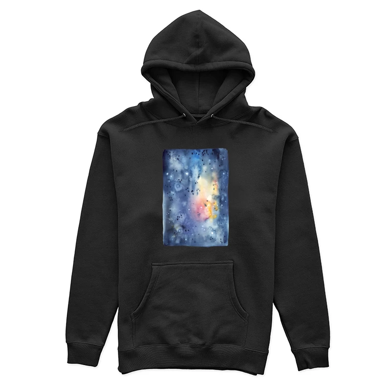 Étoiles et Aquarelle Galactique Femme Sweat à capuche