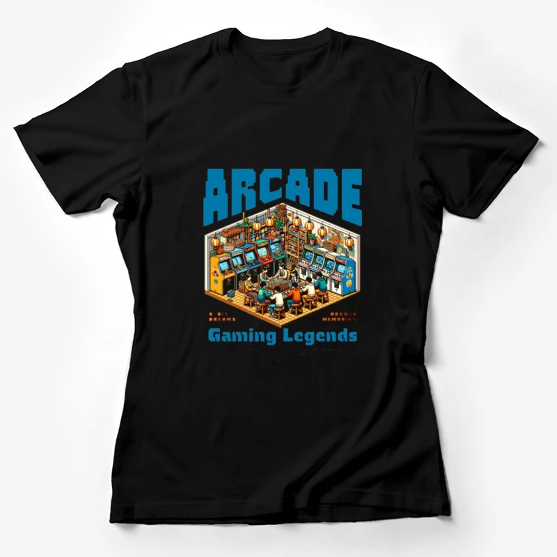 Légendes du Jeu Arcade Femme T-Shirt