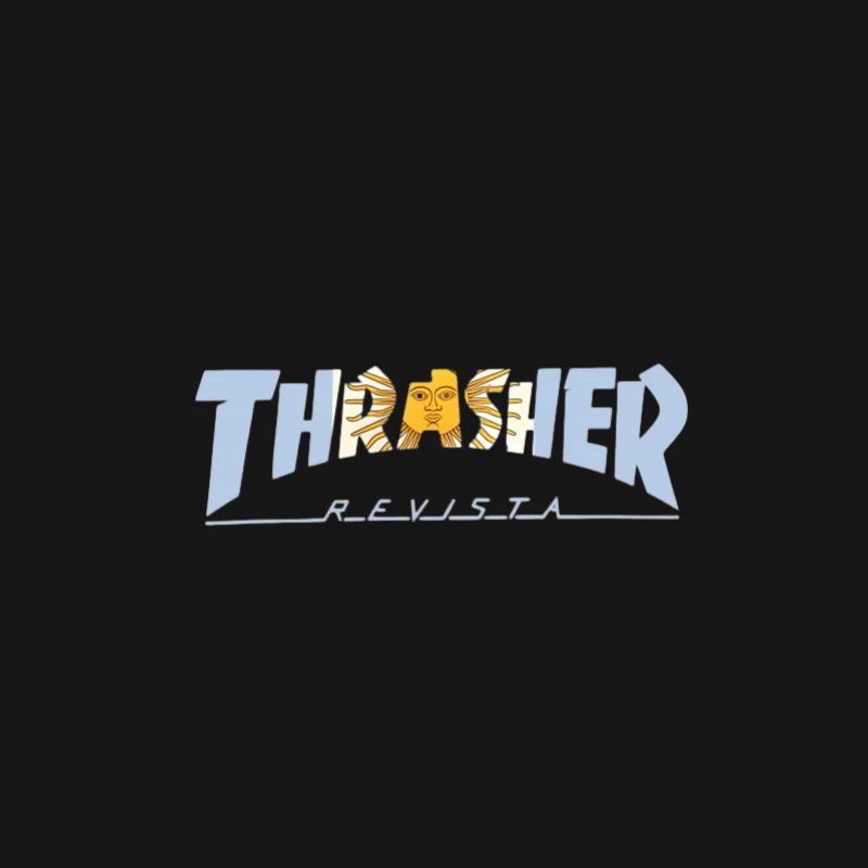 Design de masque solaire Thrasher Femme Manches Longues T-Shirt