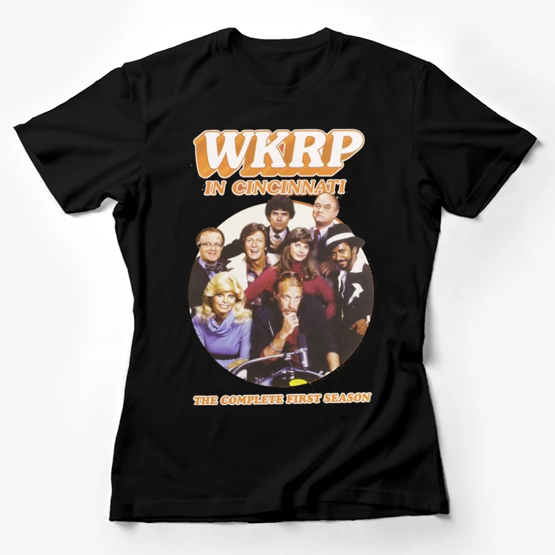 WKRP in Cincinnati skyline logo Female T-Shirt