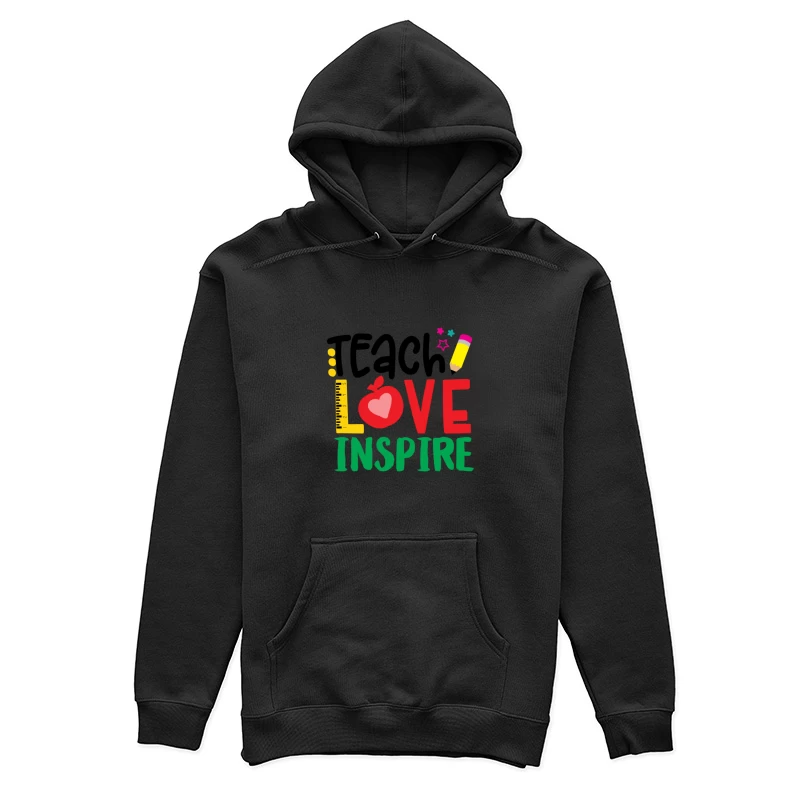 Motivation pour les enseignants : enseigner, aimer, inspirer Femme Sweat à capuche
