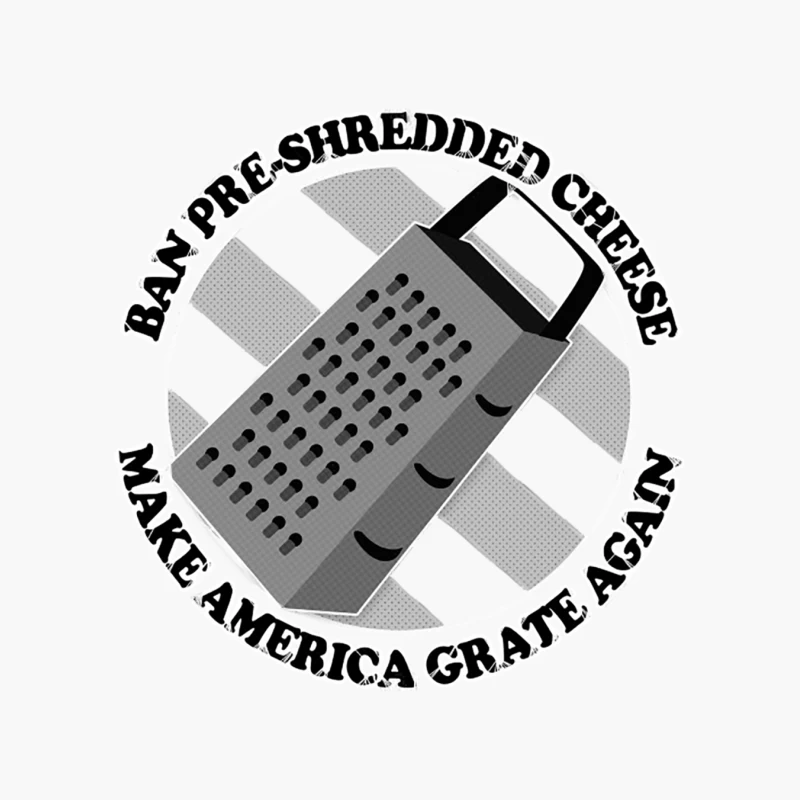 Ban Pre-Shredded Cheese - Make America Grate Again Cotton Tote Bag