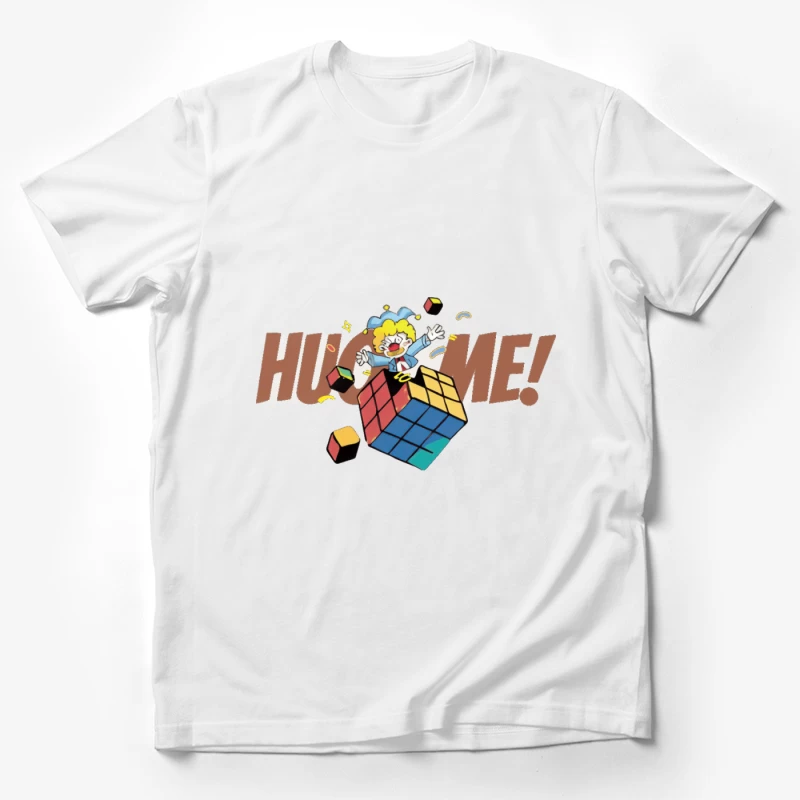 Würfel Abenteuer mit Clown Herren T-Shirt