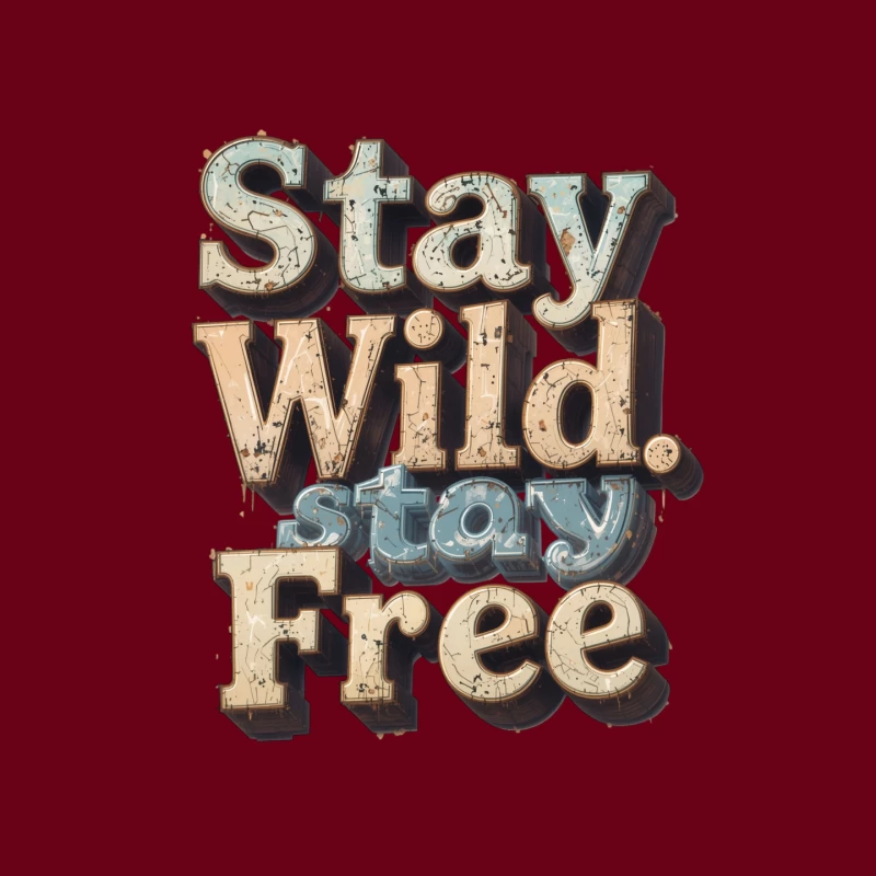 Stay Wild Inspiration Mouse Pad