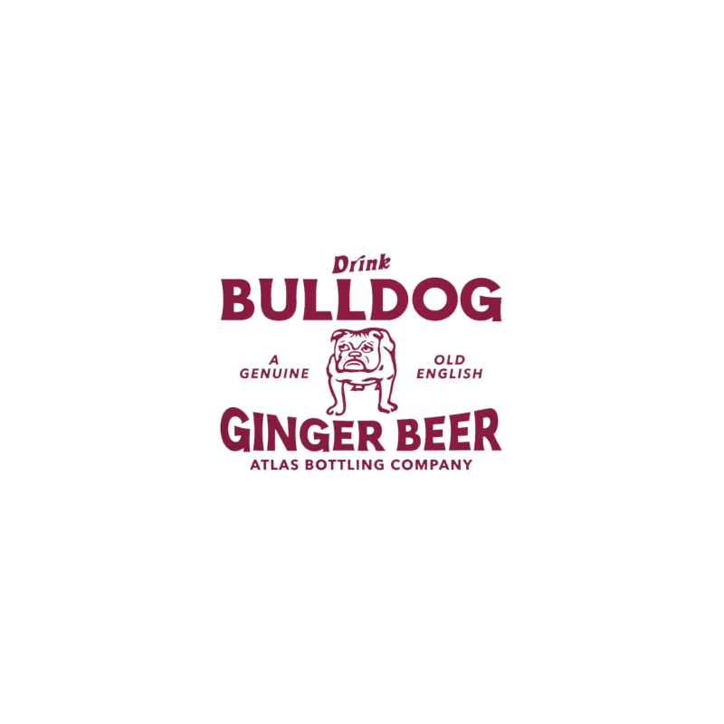 BULLDOG GINGER BEER Desk Mat
