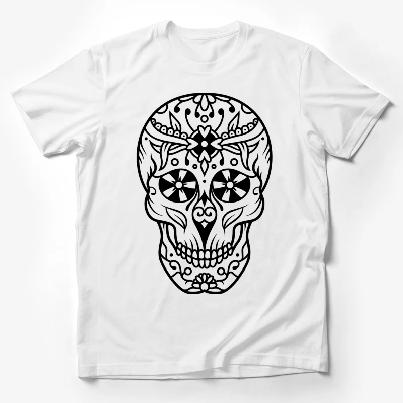 Crâne décoratif ornemental Homme T-Shirt