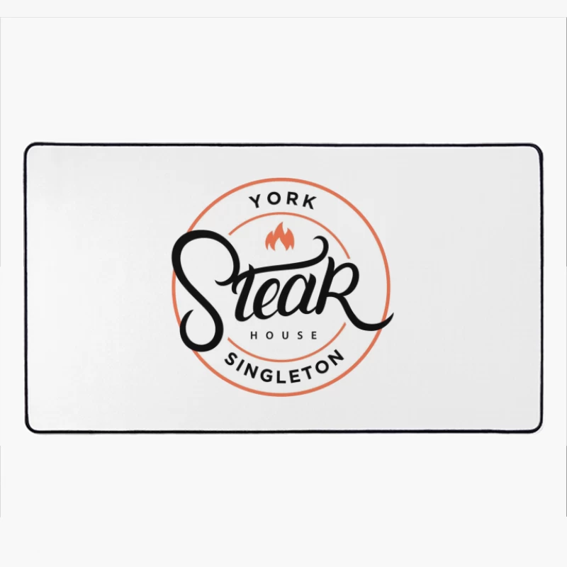 york steak house Desk Mat