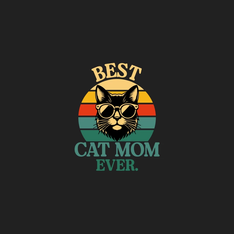 Best Cat Mom Ever Bucket Hat