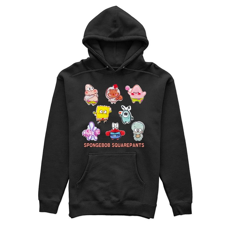 Niedliche SpongeBob Charaktere Damen Pullover Hoodie
