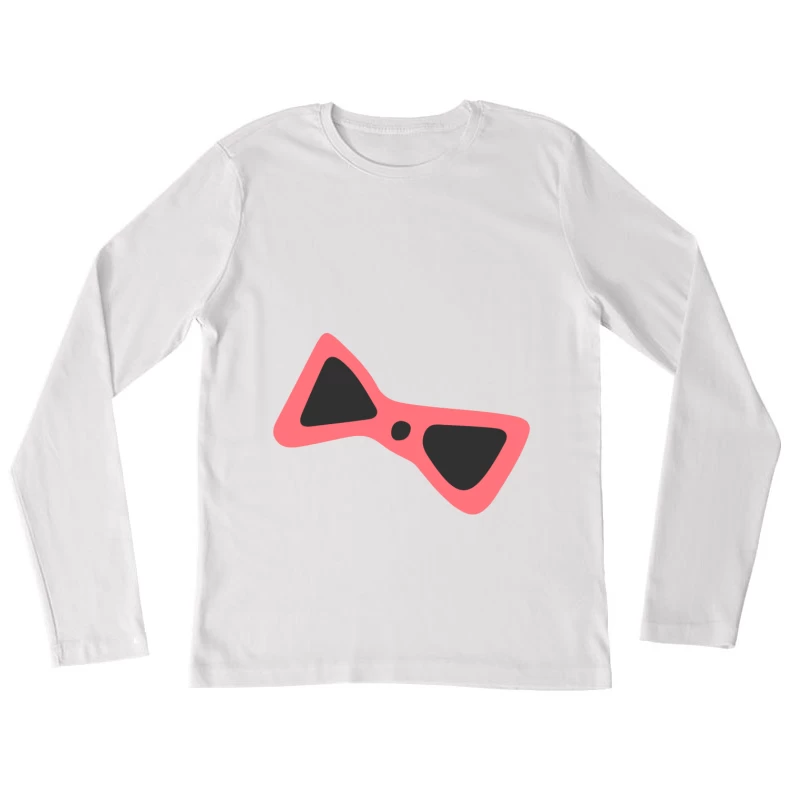 Noeud papillon stylisé Femme Manches Longues T-Shirt