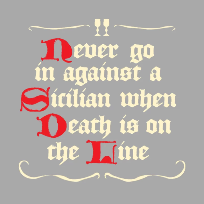 Never Go In Against A Sicilian Female Pullover Hoodie