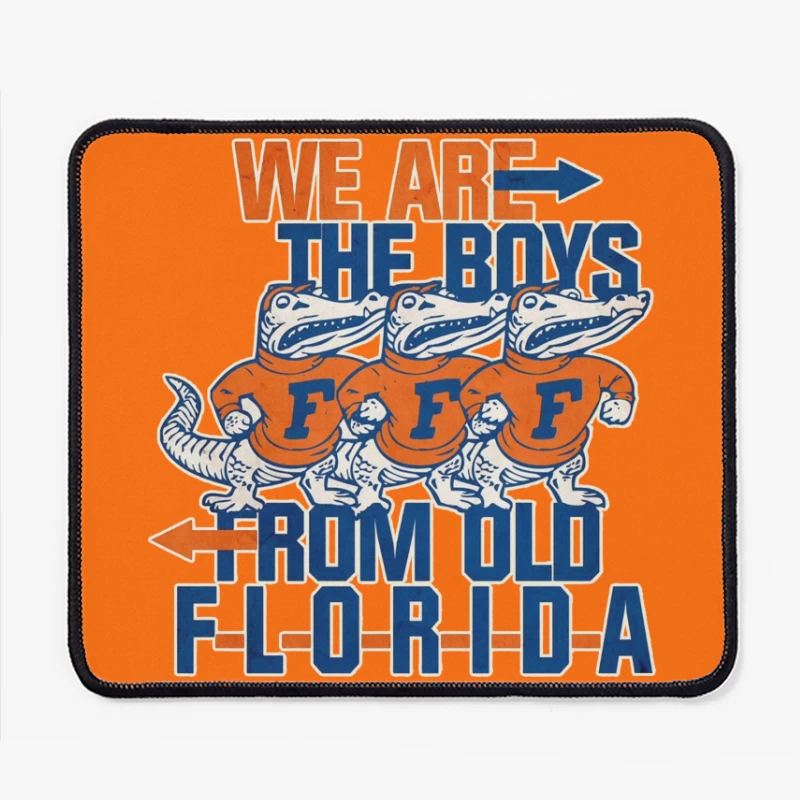 Vintage College Sports - Florida Gators "WE ARE THE BOYS" Mouse Pad