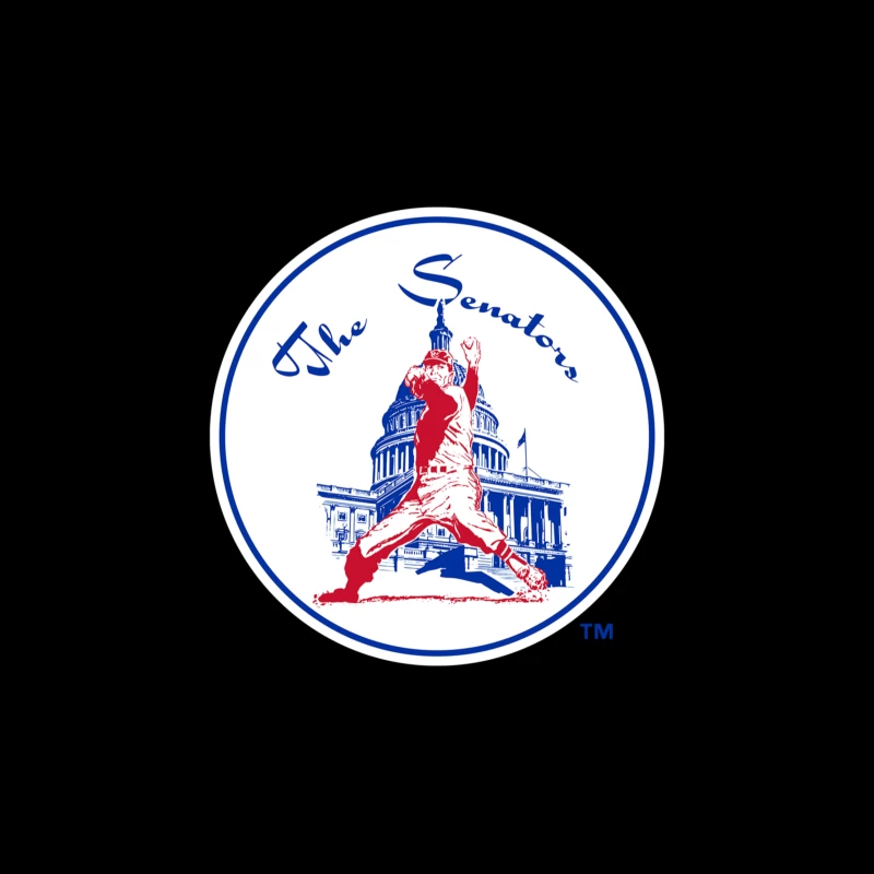 Washington Senators Baseball Club Tapestry