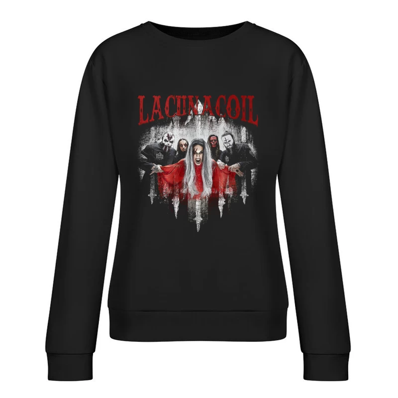 Lacuna Coil 119 Female Pullover Sweatshirt