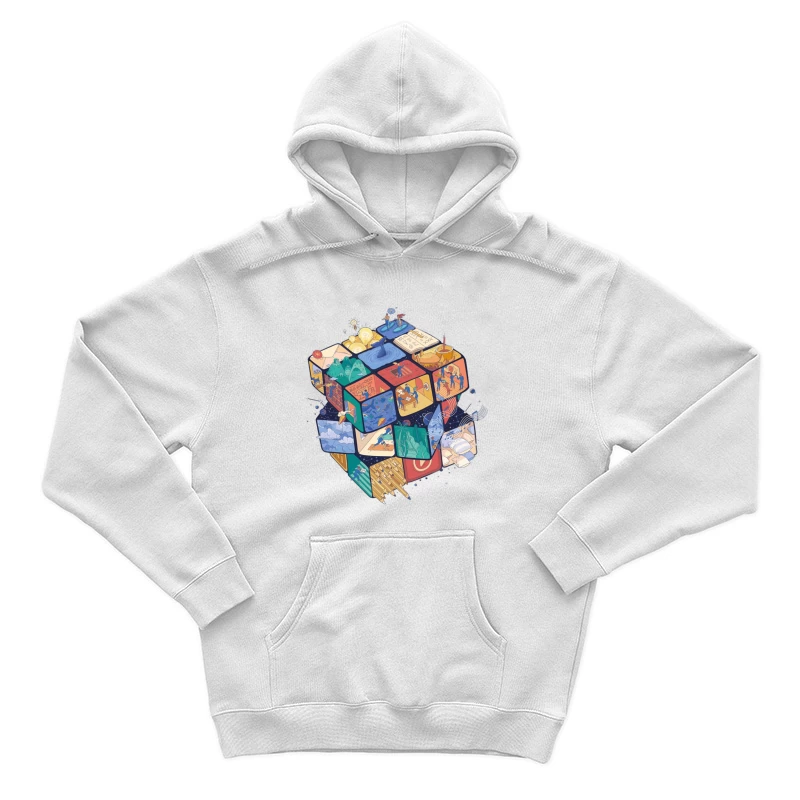 Kubus der Kreativität und Ideen Herren Pullover Hoodie