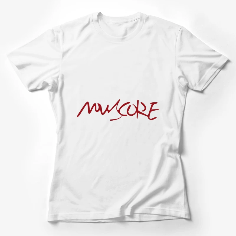 Musiklogo-Handschrift Damen T-Shirt