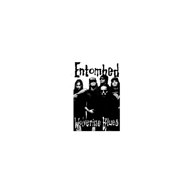 Entombed Wolverine Blues Black White Coffee Mug